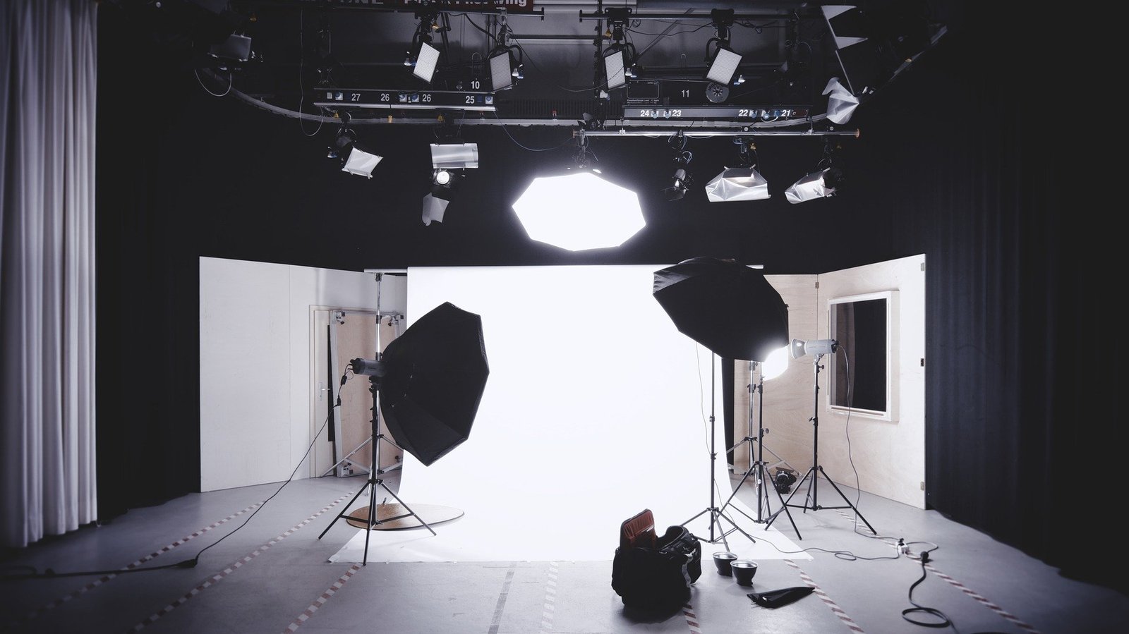 Image of video production set
