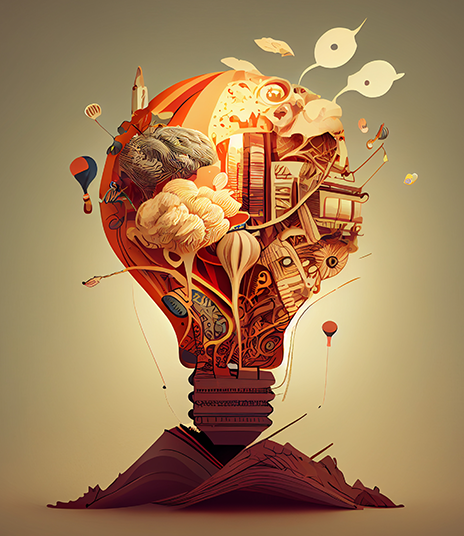 Creative Idea concept design layout