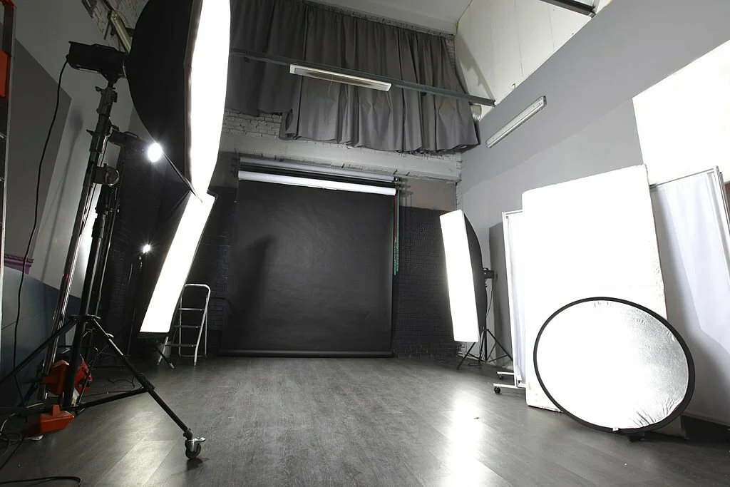 interior of modern studio